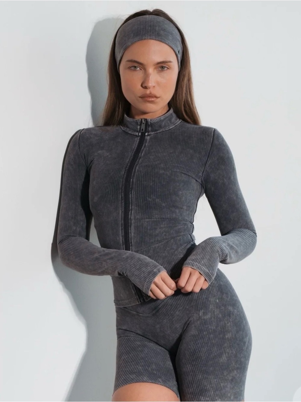 Cloud II Rib Basic Jacket Iron Wash